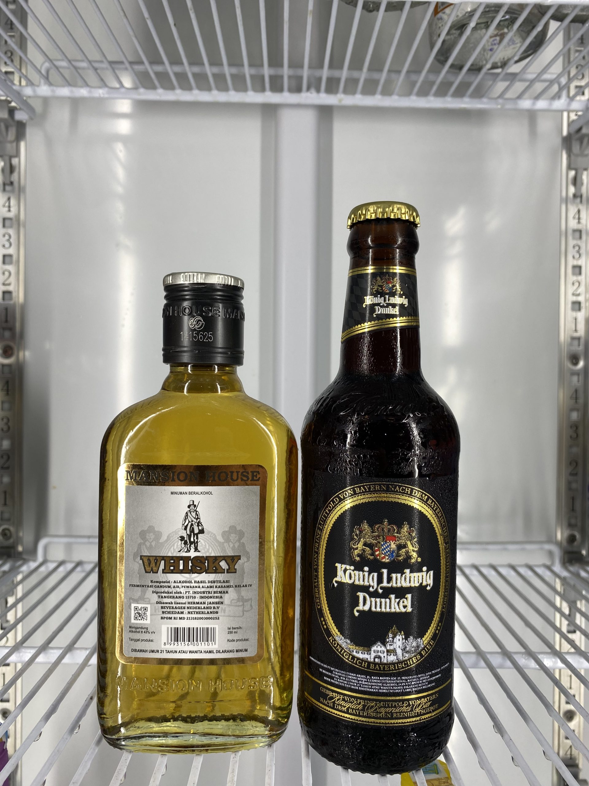 promo (35) 1 mansion whiskey 250ml 1 konig kecil